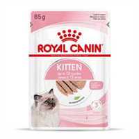 Royal Canin Feline Health Nutrition Kitten Wet Cat Food in Loaf - 12x85g Pouches